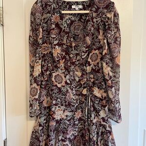 NWOT BB DAKOTA X STEVE MADDEN FANCY THAT DRESS IN PORT SZ M MSRP $89